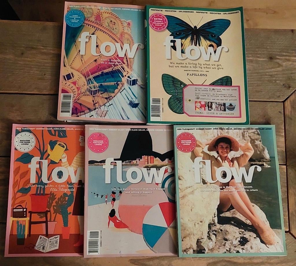 FLOW magazine, Boeken, Tijdschriften en Kranten, Ophalen of Verzenden, Gelezen, Damesbladen