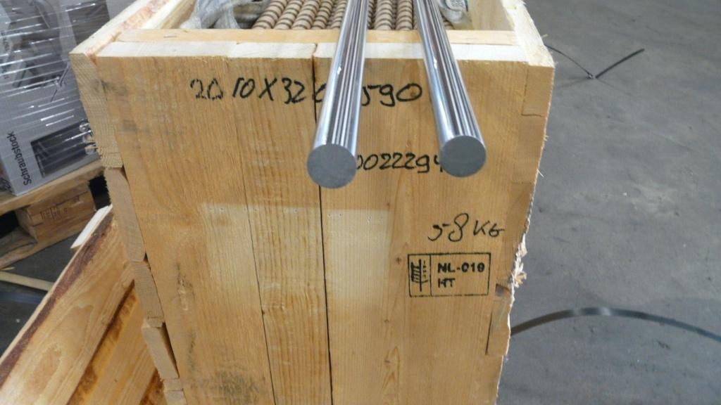 IJzer massief rond Ø20 lengte 2080mm prijs per kg, Ophalen, Nieuw