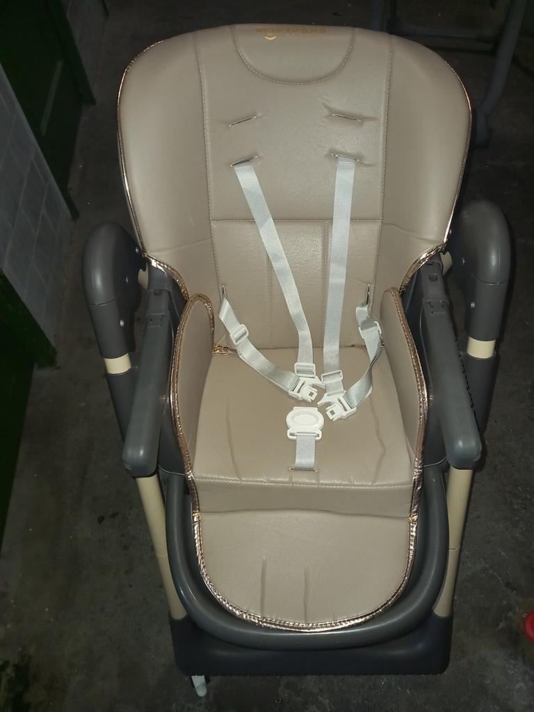 Kinderstoel met afneembaar eetblad en gordel, Kinderen en Baby's, Kinderstoelen, Ophalen of Verzenden, Gebruikt, Overige typen