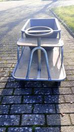 Duwkar met bak te koop, Ophalen, Gebruikt