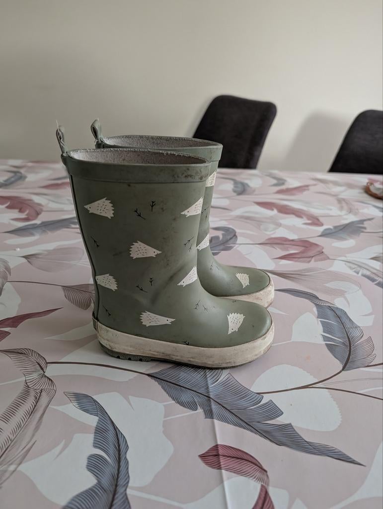 Leuke regenlaarzen maat 24, Ophalen, Gebruikt, Jongen of Meisje, Laarzen