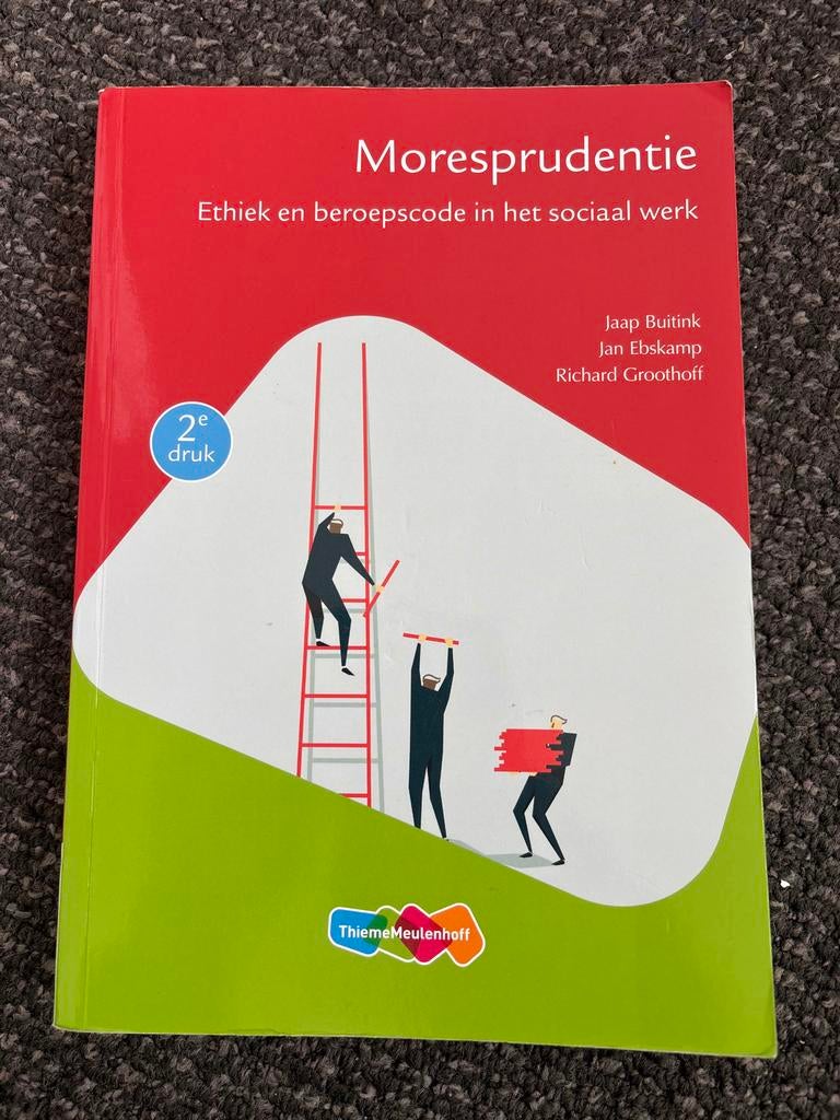 Moresprudentie: Ethiek en beroepscode in sociaal werk, Boeken, Ophalen of Verzenden, Gamma, Gelezen, HBO