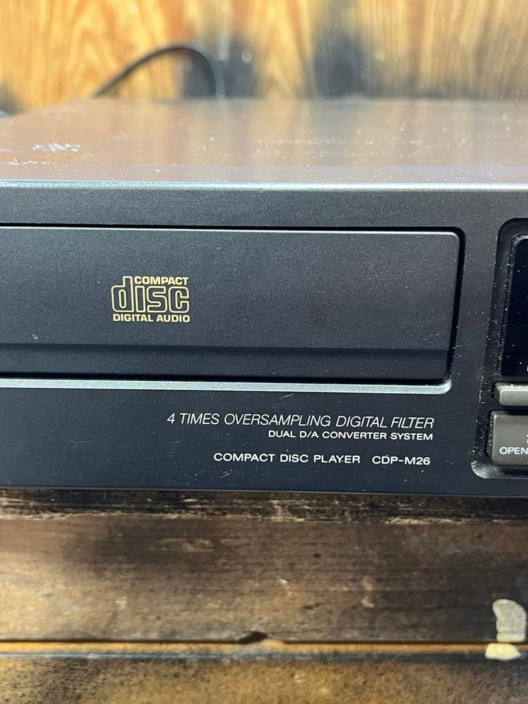 Sony CDP-M26 CD Speler - Compact Disc Player, Ophalen, Gebruikt, Sony