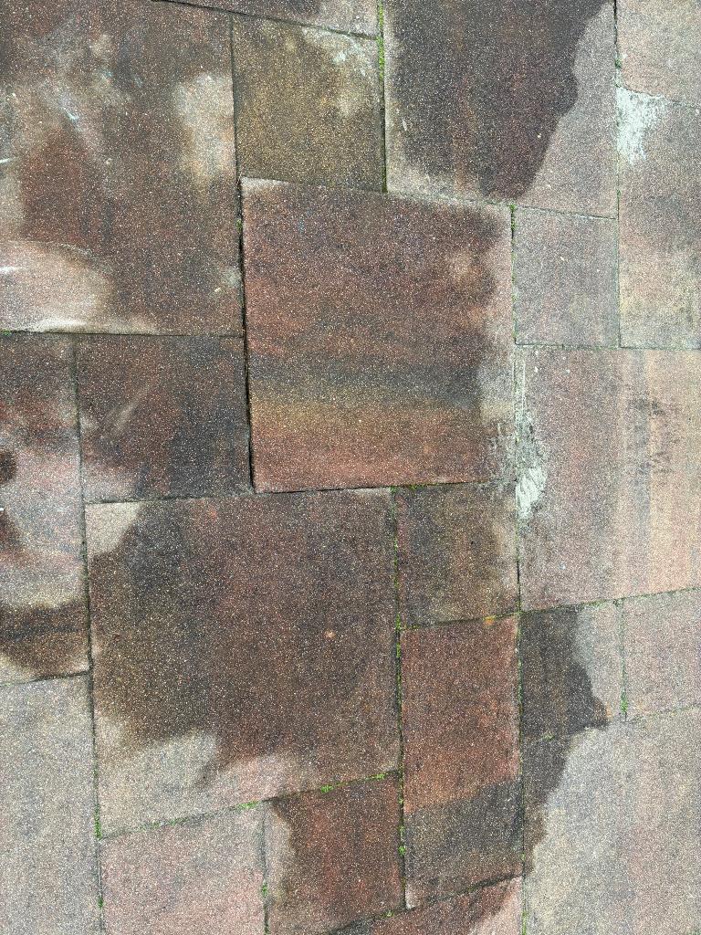 Tuin tegels  Olympos Caranation golf beton 6 mm dik, Tuin en Terras, Ophalen, Gebruikt, 10 m² of meer, Beton