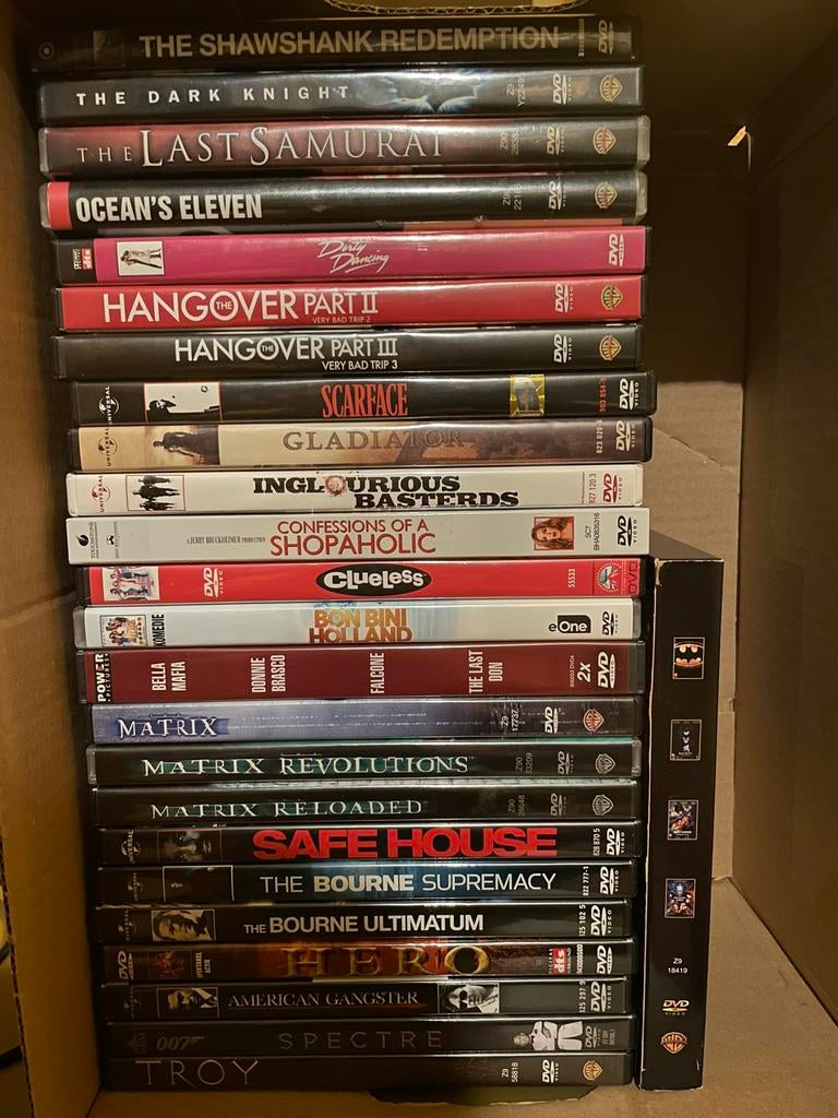 25 DVD videos, Alle leeftijden, Ophalen of Verzenden, Zo goed als nieuw, Overige gebieden