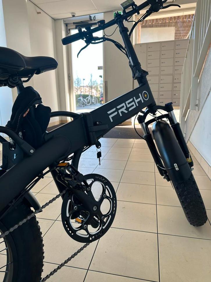 Elektrische vouwfiets FRSHO, Fietsen en Brommers, Fietsen | Vouwfietsen, Gebruikt, Heren, Overige merken, 20 inch of meer, Totaal opvouwbaar