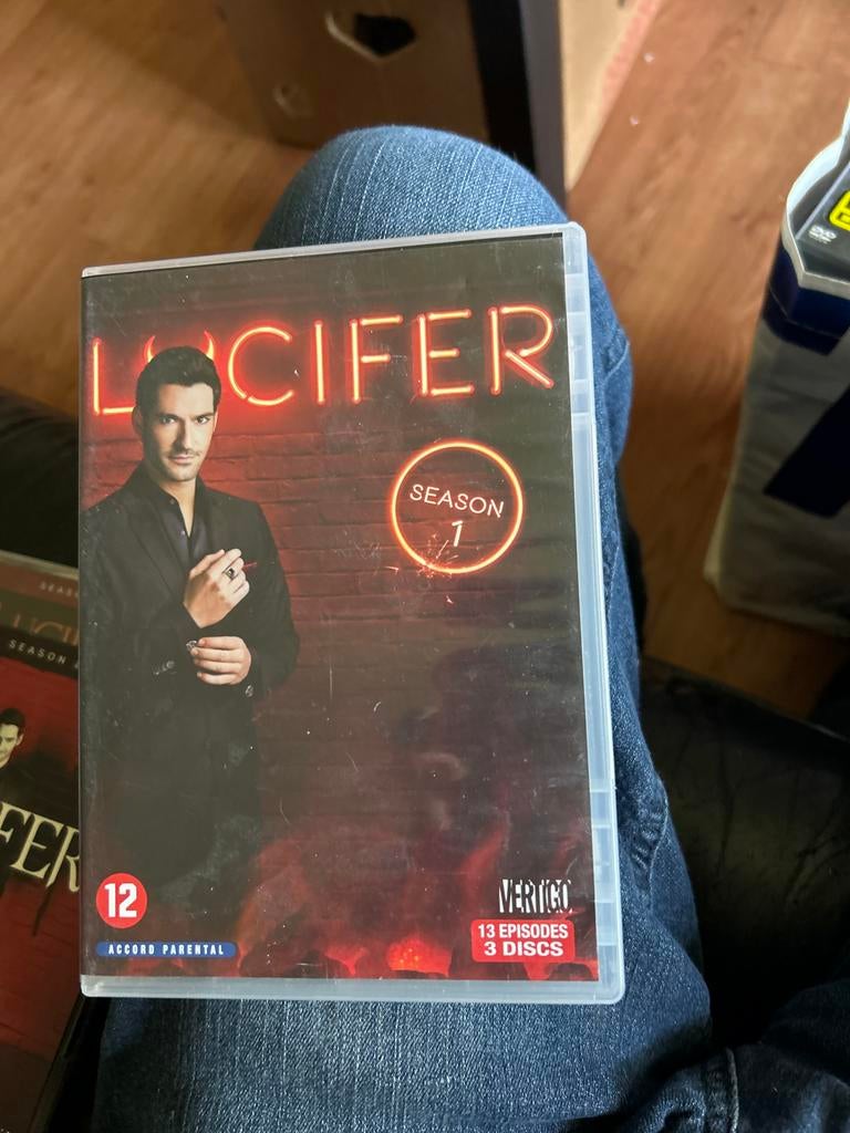 Lucifer - Seizoen 1 DVD (13 afleveringen, 3 discs), Cd's en Dvd's, Dvd's | Tv en Series, Gebruikt, Boxset, Science Fiction en Fantasy