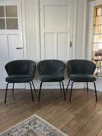 Eetkamerstoelen | BePureHome | Grijsblauw | 3 stuks, Huis en Inrichting, Stoelen, Ophalen, Gebruikt, Overige kleuren, Drie