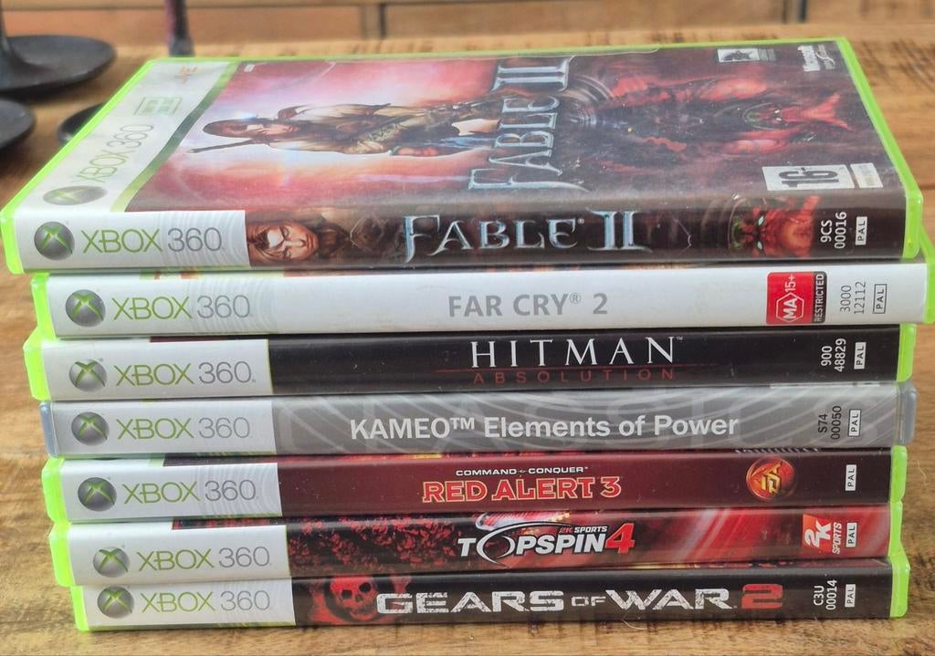7 Xbox 360 games in goede staat inclusief boekjes, Spelcomputers en Games, Games | Xbox 360, 1 speler, Ophalen of Verzenden, Zo goed als nieuw