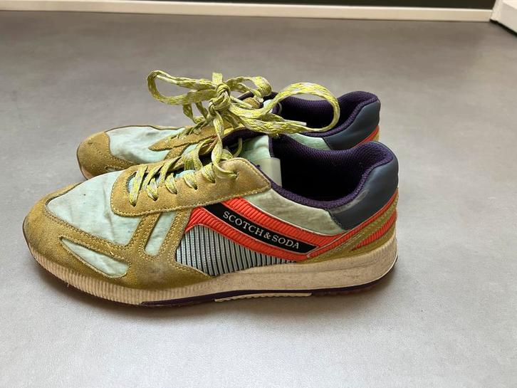 Scotch & Soda heren sneakers - maat 41, Kleding | Heren, Schoenen, Gedragen, Sneakers of Gympen, Overige kleuren, Ophalen of Verzenden