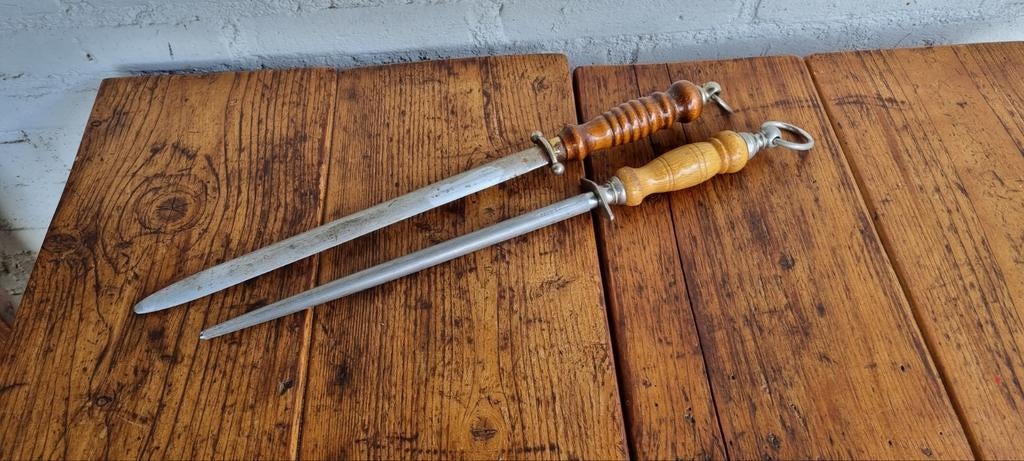 Wetstaal,slijpstaal,aanzetstaal F Dick en Goldsiegel, Ophalen of Verzenden