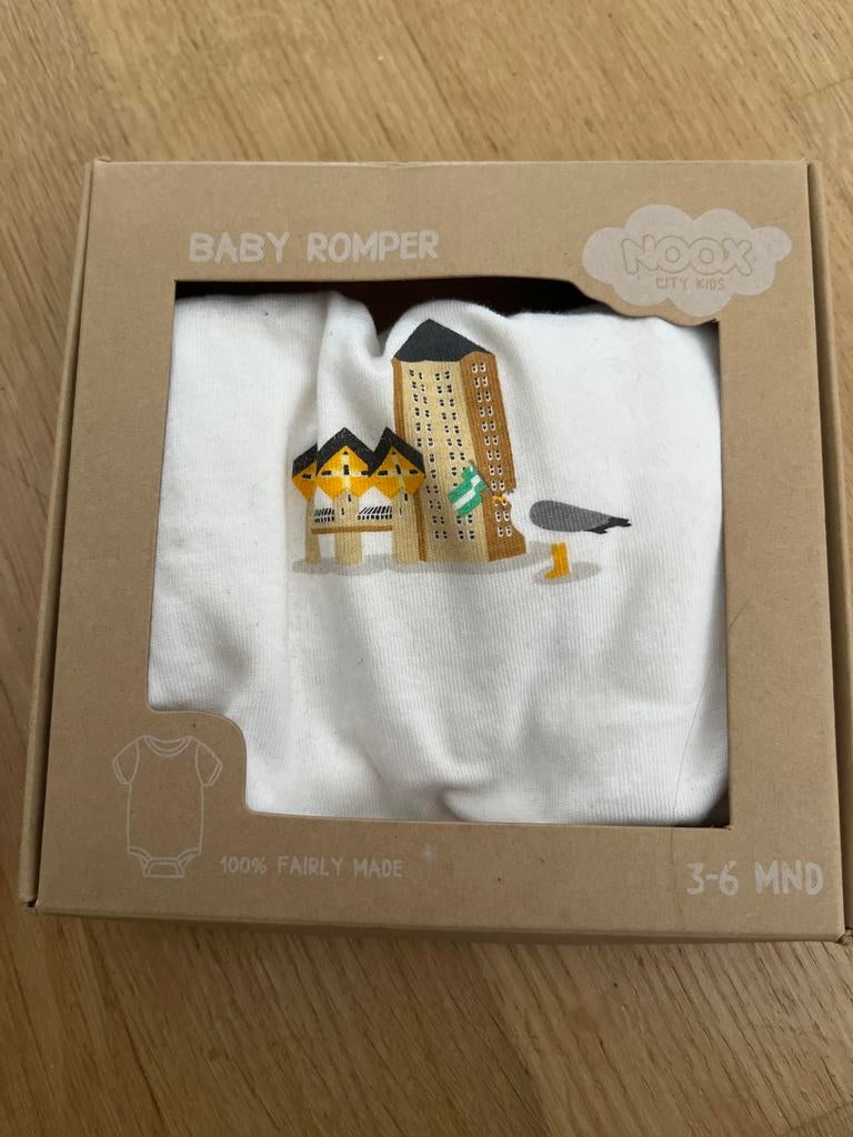 NOOX City Kids Baby Romper - 3-6 maanden - Nieuw, Kinderen en Baby's, Babykleding | Overige, Ophalen of Verzenden, Nieuw, Jongetje of Meisje