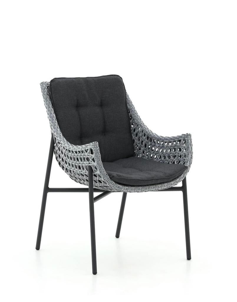 Tuinstoelen 4 stuks Manifesto Novara, Ophalen, Zo goed als nieuw, Aluminium