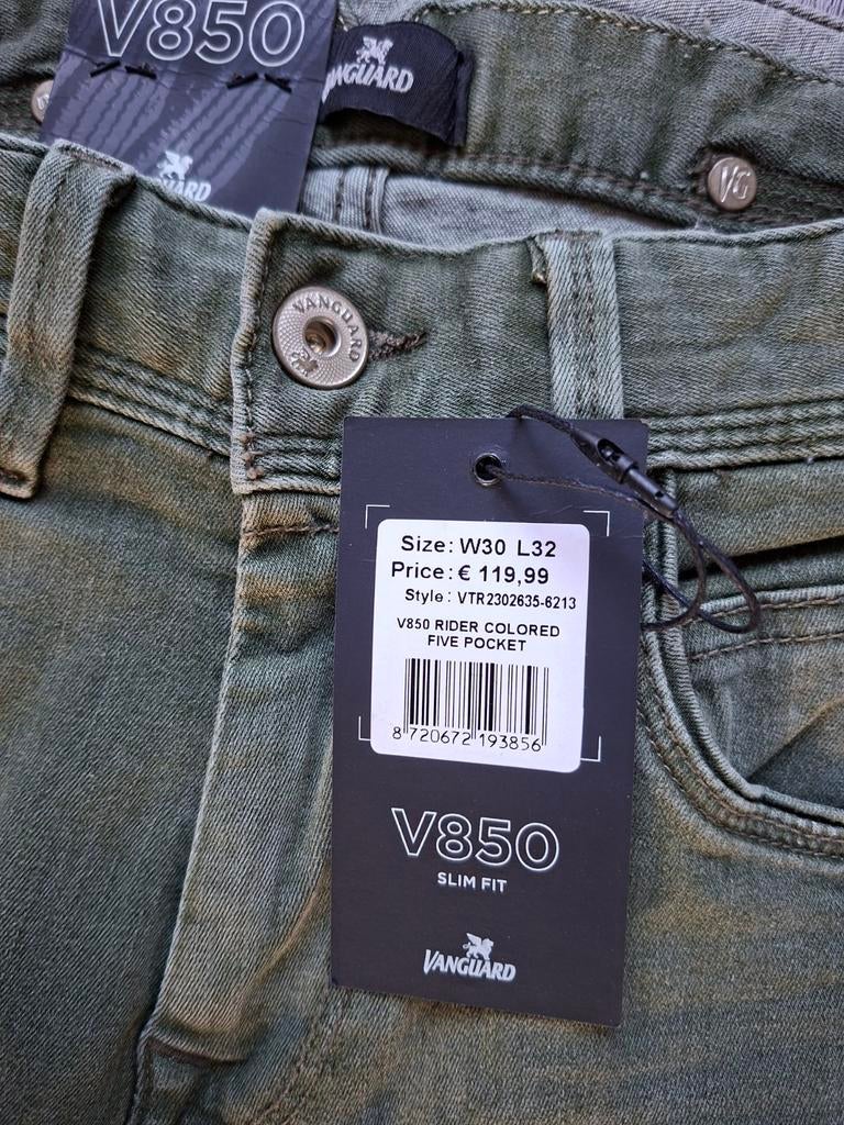 VANGUARD V850 Rider slimfit jeans W30 L32, Overige kleuren, Nieuw, W32 (confectie 46) of kleiner, Ophalen of Verzenden