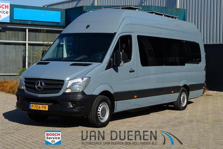 Mercedes-Benz Sprinter 316 L3H2 Camper Luifel, Trekhaak, Nav, Caravans en Kamperen, Campers, Bedrijf, tot en met 2, Buscamper of Camperbus
