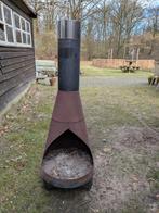 Buitenkachel vuurschaal, Ophalen