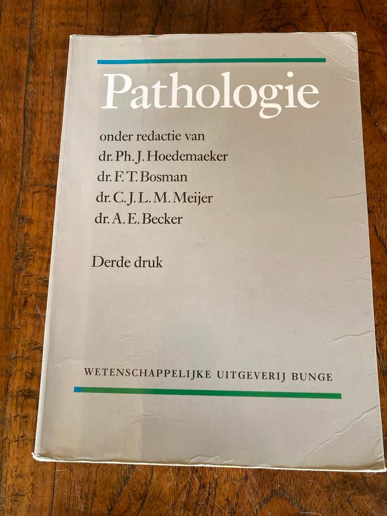 Pathologie - Derde druk - Wetenschappelijk studieboek, Ophalen of Verzenden, Gelezen, Natuurwetenschap