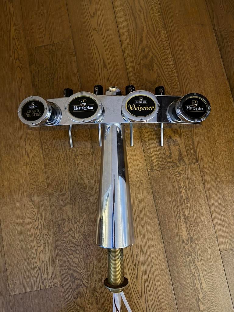 Hertog Jan biertap / tapzuil, Ophalen, Gebruikt