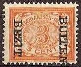 Ned-Indie NVPH nr 85f ongebruikt Buiten Bezit Kopstaand 1908, Postzegels en Munten, Ophalen of Verzenden, Postfris, Nederlands-Indië