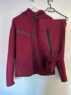 Nike Tech Fleece Set - Dark Beetroot / Black - Maat M, Verzenden, Zo goed als nieuw, Rood, Algemeen