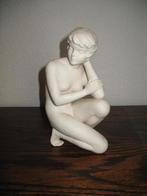 Porselein Figurine Sculptuur Vrouw Goebels Vintage, Antiek en Kunst, Antiek | Porselein, Ophalen