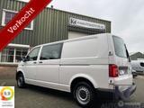 Volkswagen Transporter 2.0TSI L2 Dubbel Cabine|Benzine|6-per, Auto's, Bestelauto's, Voorwielaandrijving, Stof, Euro 6, 4 cilinders