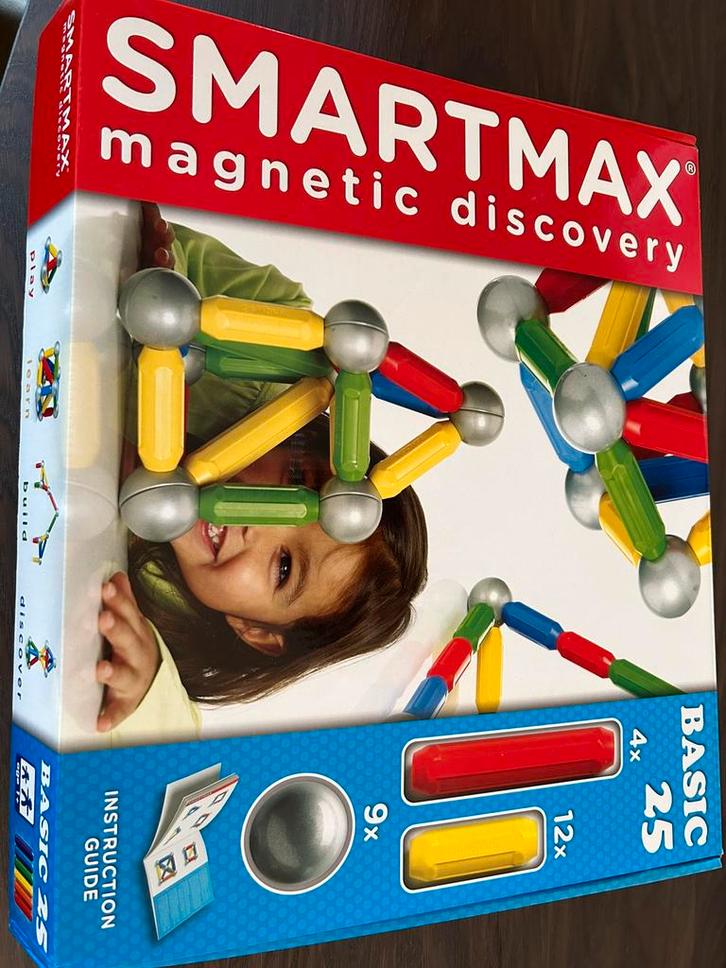 Smartmax basisset / startset magnetische ballen en staven, Kinderen en Baby's, Speelgoed | Educatief en Creatief, Zo goed als nieuw