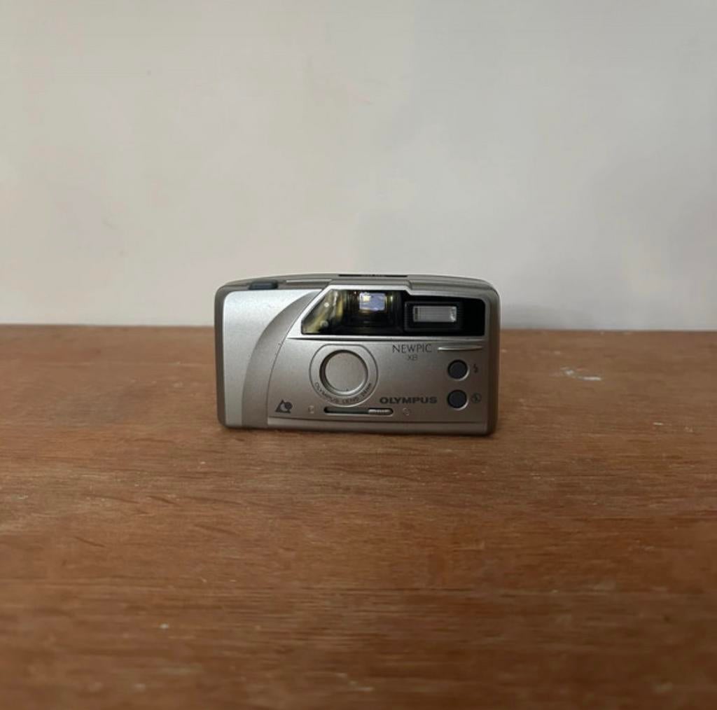 Olympus Newpic XB APS Point-and-Shoot Filmcamera, Audio, Tv en Foto, Fotocamera's Analoog, Ophalen of Verzenden, Gebruikt, Compact