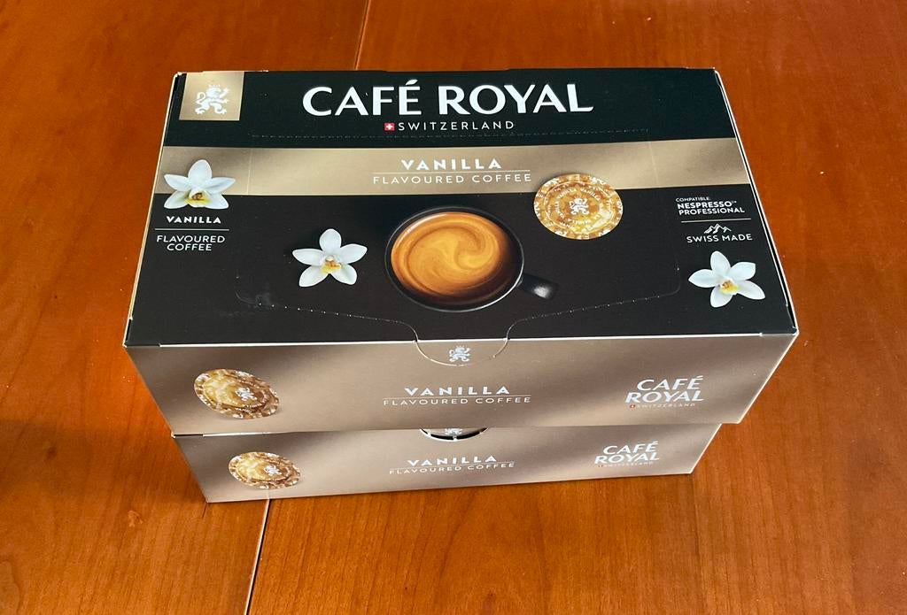 100 Cafe Royal Vanilla Coffee Pads, Diversen, Levensmiddelen, Ophalen of Verzenden