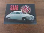 Folder Saab USA 1964, Ophalen of Verzenden, Overige merken