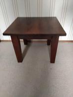 Koloniale Salontafel/Bijzettafel - 80x80x45 cm, Huis en Inrichting, Tafels | Salontafels, Ophalen, Gebruikt, 50 tot 100 cm, Koloniaal