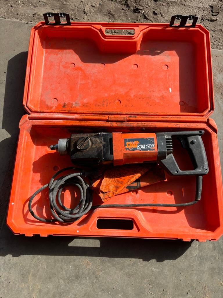 Spit sdm1700 diamant boor, Doe-het-zelf en Verbouw, Ophalen of Verzenden, Zo goed als nieuw, Minder dan 400 watt, Boormachine