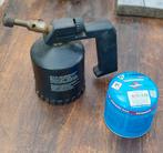 Gasbrander met nieuwe vulling, Ophalen