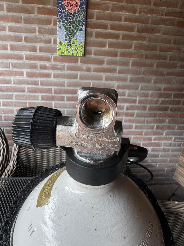 Duikfles 10 liter - Ideaal voor duikavonturen, Ophalen, Gebruikt, Duikfles