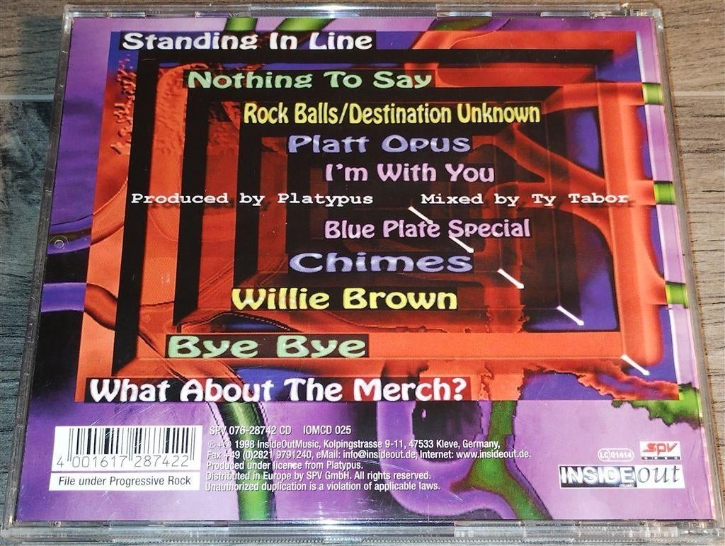 Platypus - When Pus Comes To Shove, Ophalen of Verzenden, Zo goed als nieuw, Poprock