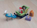 Playmobil 123, Kerstman met arreslee en rendier, Ophalen of Verzenden, Gebruikt