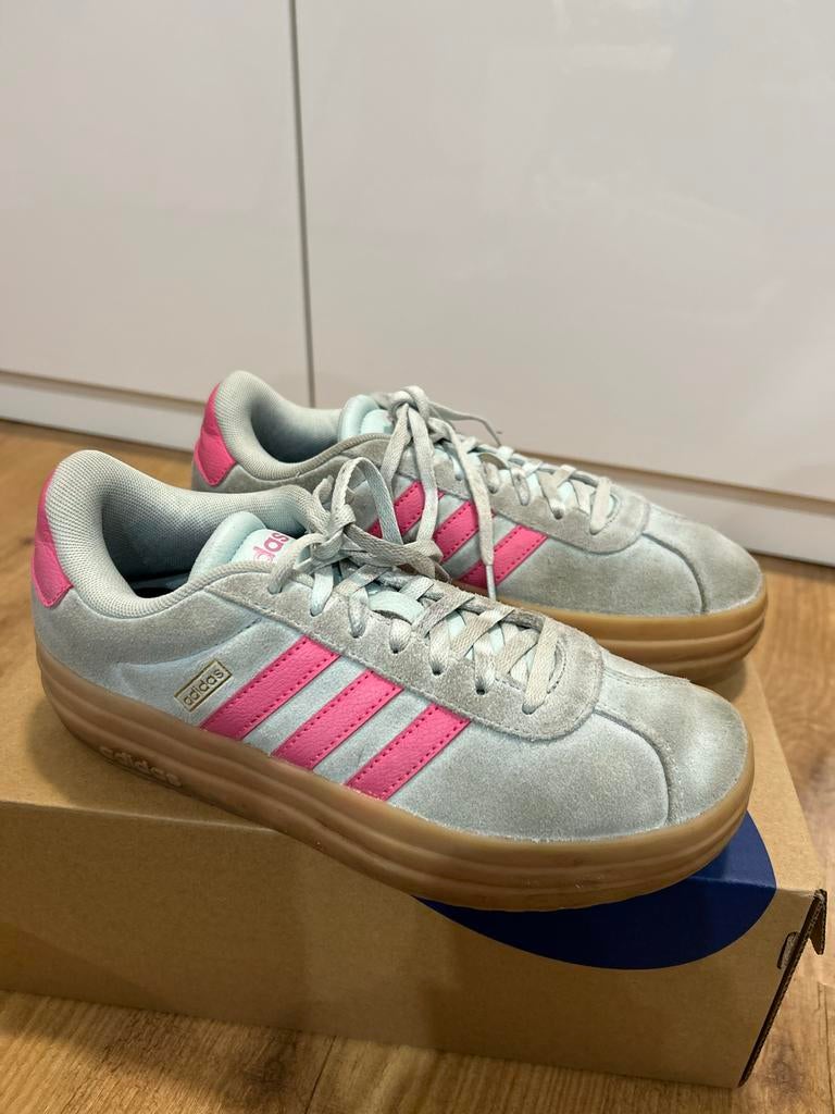 Adidas VL Court Bold Platform Sneakers - Maat 37 1/4, Kleding | Dames, Schoenen, Gedragen, Sneakers of Gympen, Overige kleuren