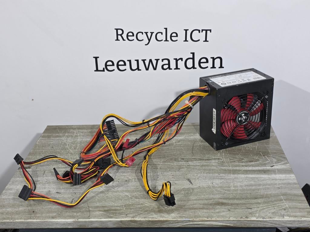 Xilence 450w max voeding psu power supply xp600r6 600w piek, Ophalen of Verzenden, Gebruikt