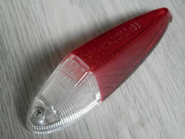 Hella glas parkeerlicht VW Type 3, rood/wit, Auto diversen, Tuning en Styling, Ophalen of Verzenden