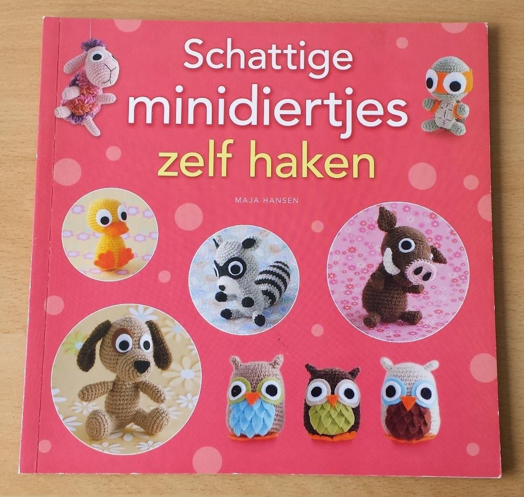 Schattige Minidiertjes Zelf Haken - Maja Hansen - 2014, Gebruikt, Ophalen of Verzenden, Nvt, Patroon of Boek
