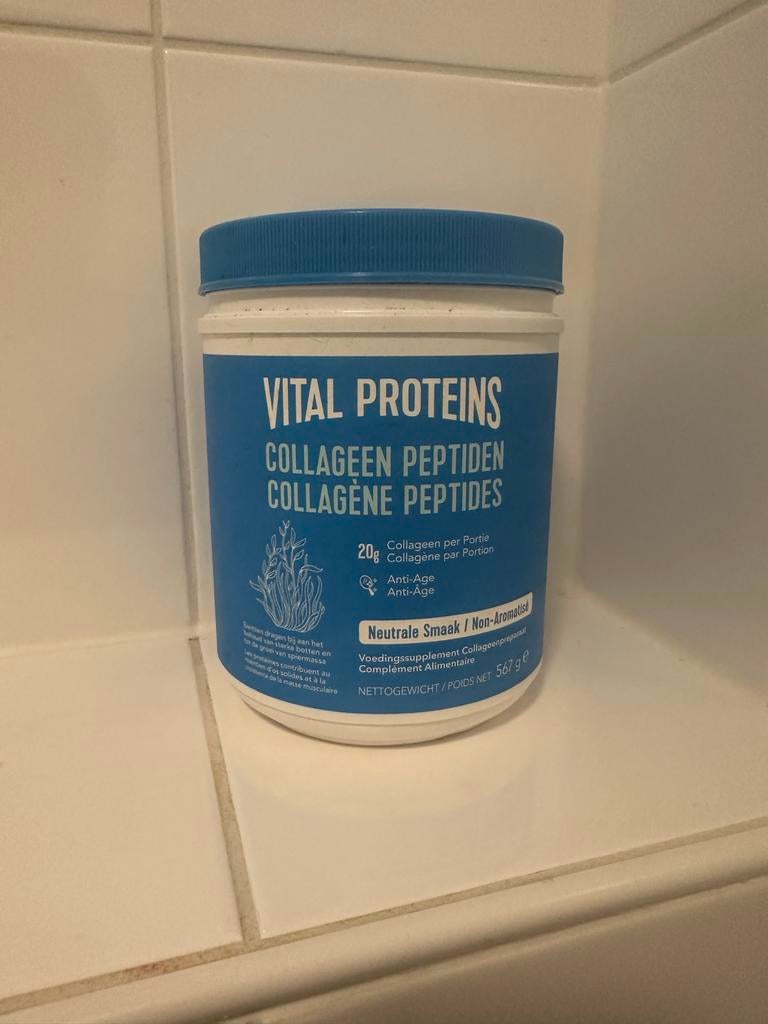Vital Proteins Collageen Peptiden 567g, Sport en Fitness, Gezondheidsproducten en Wellness, Nieuw, Poeder of Drank, Ophalen of Verzenden