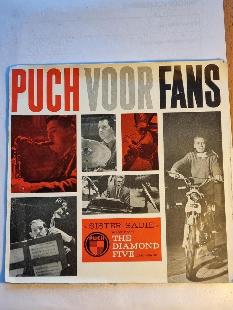 single Puch voor Fans 'SISTER SADIE" THE DIAMOND FIVE, Ophalen of Verzenden, Gebruikt