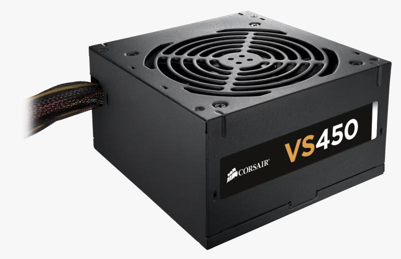 Corsair VS450 Voeding, Computers en Software, Interne voedingen, Zo goed als nieuw, Ophalen of Verzenden