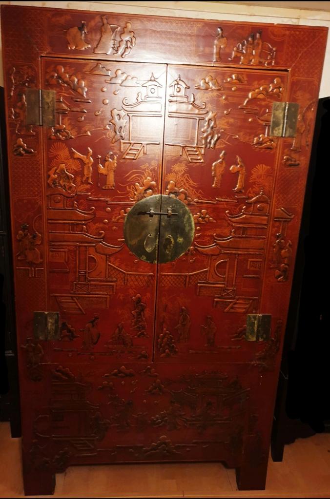 Antieke Chinese kast, Antiek en Kunst, Ophalen