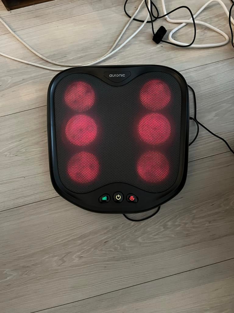 Auronic Voetmassage Apparaat - Shiatsu Massage met Warmte, Ophalen of Verzenden, Zo goed als nieuw