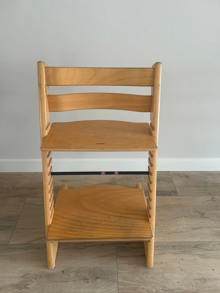 Stokke tripp trapp kinderstoel, Ophalen of Verzenden, Gebruikt, Meegroeistoel, Aanschuifbaar