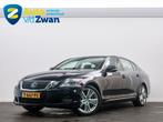 Lexus GS 450h Executive Leer/Camera/Perfect onderhouden, Auto's, Achterwielaandrijving, Beige, 2000 kg, Blauw