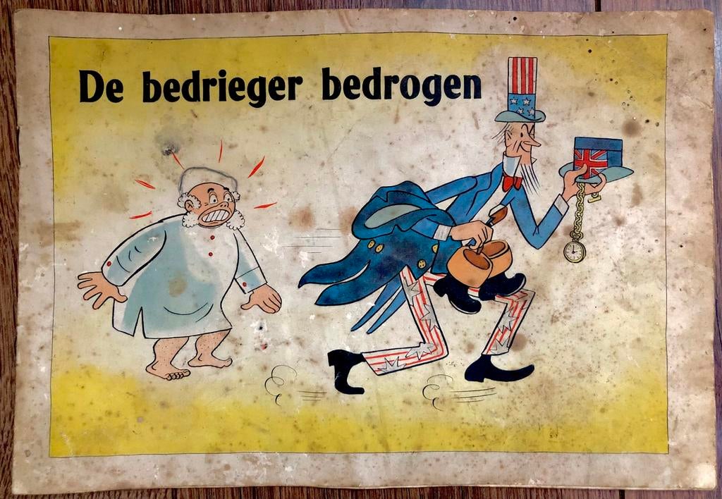 De Bedrieger Bedrogen - Duitse anti Engeland propaganda nsb, Ophalen of Verzenden, Duitsland, Boek of Tijdschrift