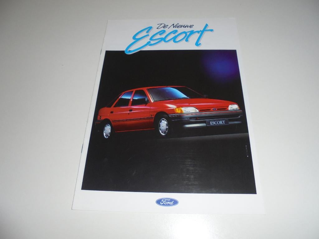 previewbrochure nieuwe Ford Escort  1991, Ophalen of Verzenden, Zo goed als nieuw, Ford