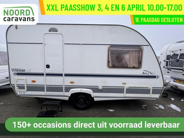 Beyerland - XXL PAASSHOW 3,4 EN 6 APRIL. 10-17 UUR, Caravans en Kamperen, Caravans, Bedrijf, tot en met 2, 750 - 1000 kg, Rondzit